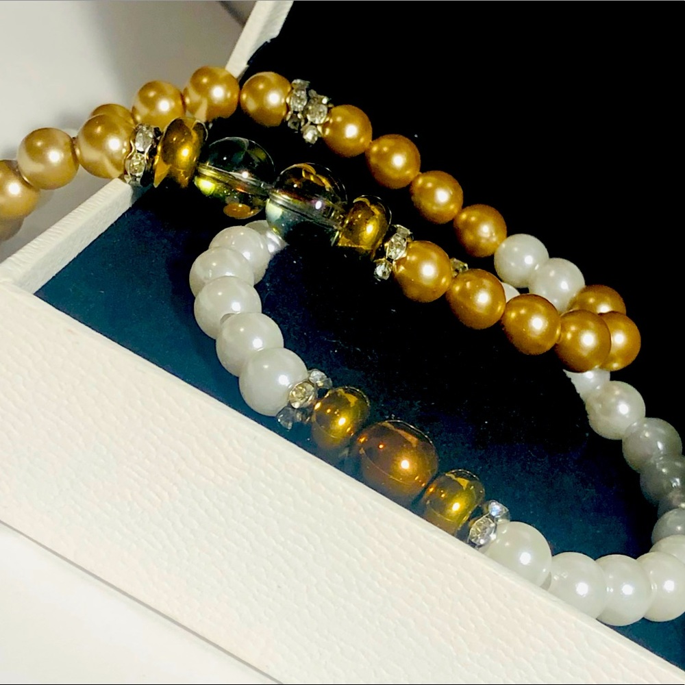 Crown royal “His & Her” bracelet set